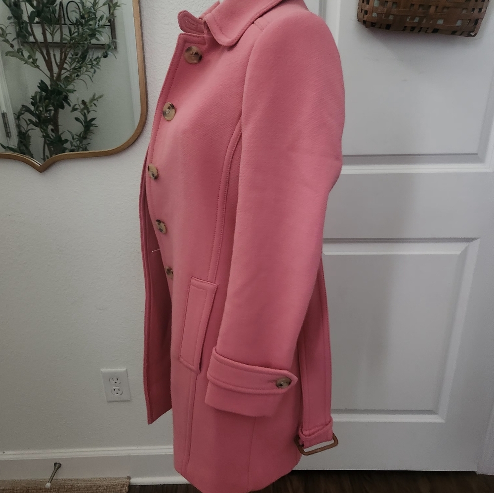 Double Cloth By J. CREW Pink Coat - Picture 4 of 7